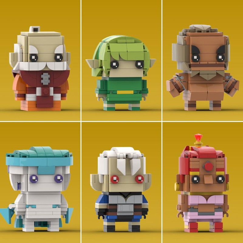 Lego Legend of Zelda: Ocarina of Time Sages Add-On