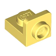 Bracket 1 x 1 - 1 x 1 Inverted / Bright Light Yellow