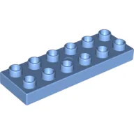 Duplo Plate 2 x 6 / Medium Blue