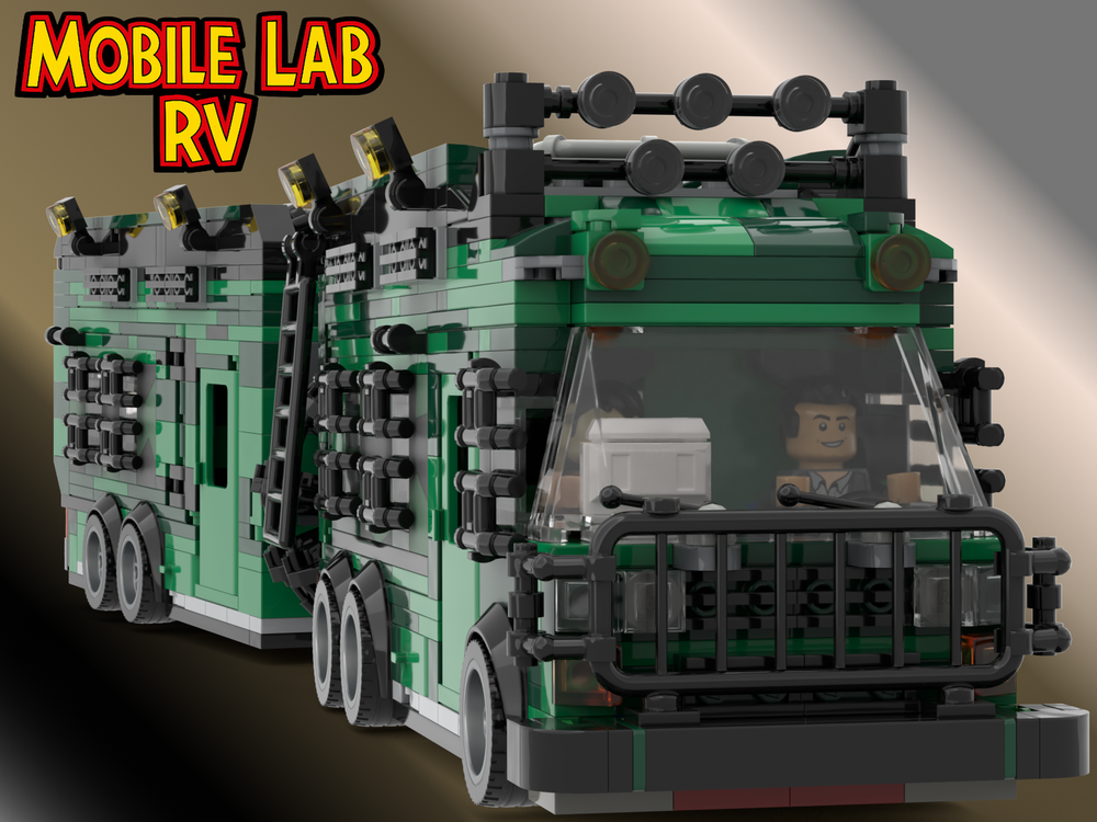 Lego Mobile Lab RV (Jurassic Park)