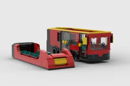 City Bus 8-Stud Wide (60407 Upgrade)