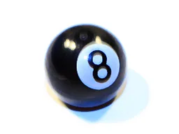 Technic Ball Joint with 8-Ball Print