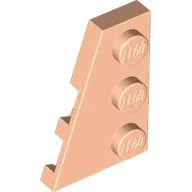 Wedge Plate 3 x 2 Left / Light Nougat