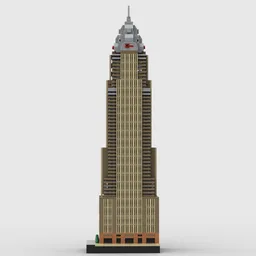 Key Tower at 1/650th Scale