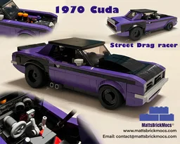 1970 Plymouth Cuda Street Drag Racer