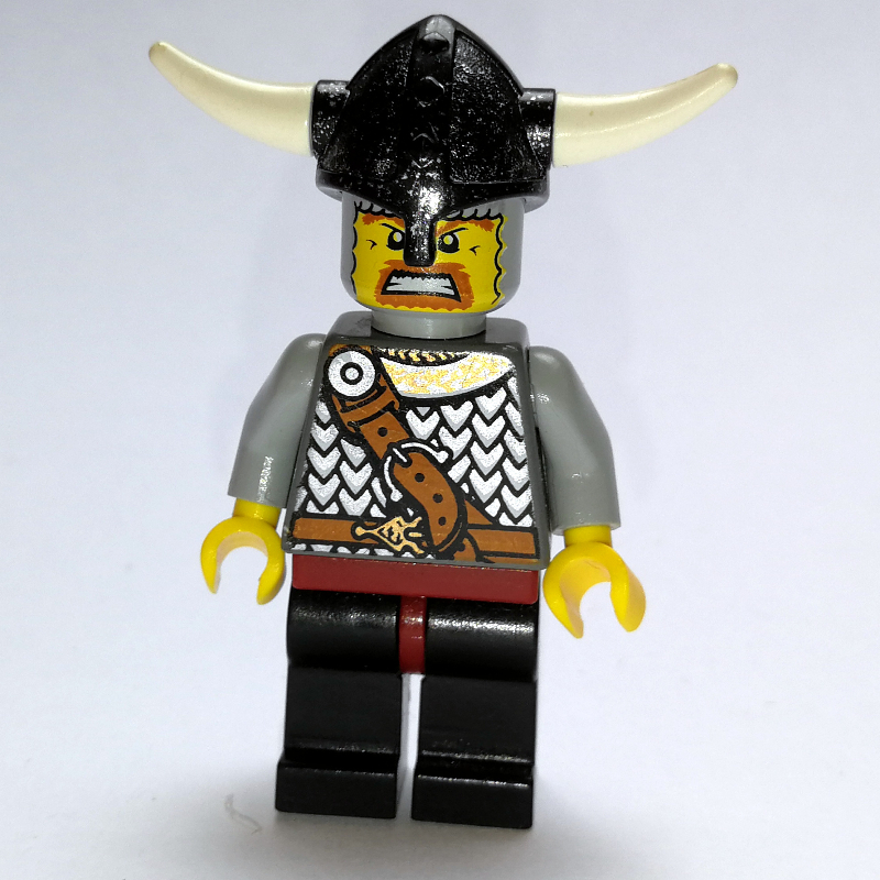 Lego Viking Warrior - Chain Mail, Red Band