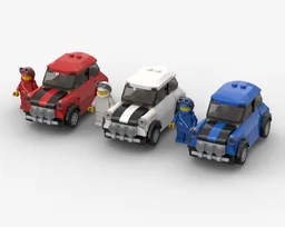 Italian Job Mini Coopers