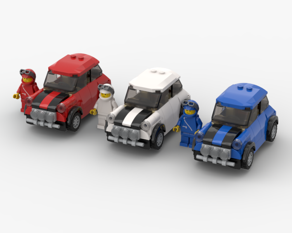 Lego Italian Job Mini Coopers