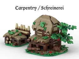 Carpentry - Courtyard Expansion for Mini Blaustein Castle