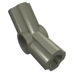 Technic Axle and Pin Connector Angled #4 - 135° / Dark Gray