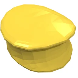 Cap, Police Style / Yellow