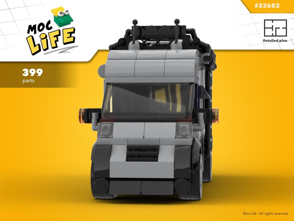 Lego Ram ProMaster camper