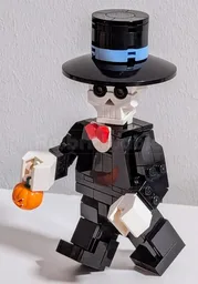 Upscaled Halloween Mini Figure in 3:1