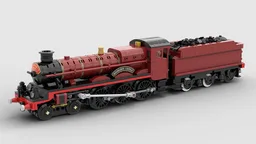 HP Express locomotive and tender