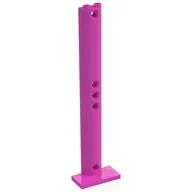 Support Half Round 2 x 4 x 13 / Dark Pink