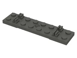 Train Track Sleeper Plate 2 x 8 without Cable Grooves