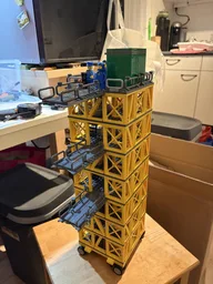 Tintin Rocket Launch Tower