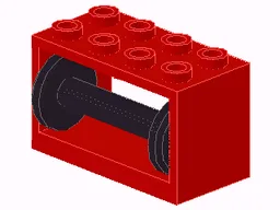 String Reel 2 x 4 x 2 Holder with Black Drum (4209 / 4208)
