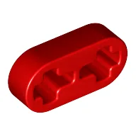 Technic Beam 1 x 2 Thin / Red
