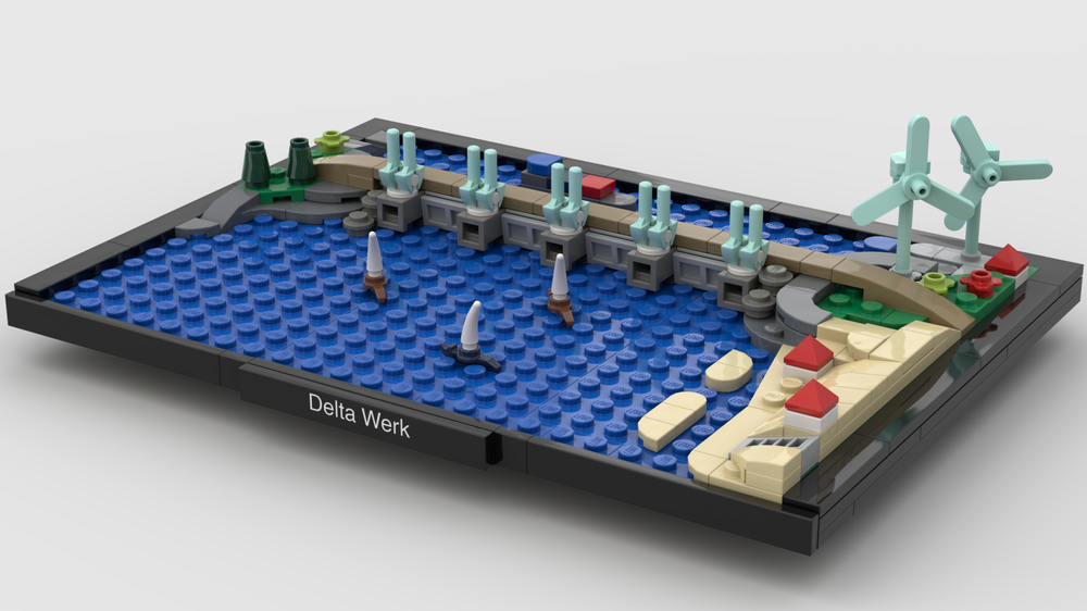 Lego Oosterschelde Delta Werk