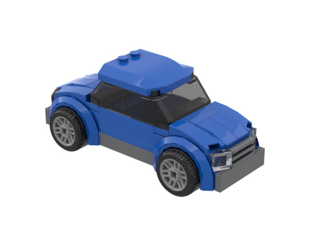 Lego Blue sporty car