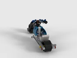 Chopper with pullback motor sidecar