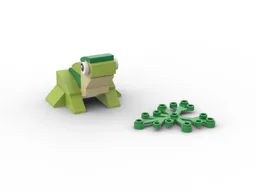Simple Green Frog
