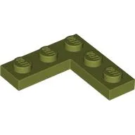 Plate 3 x 3 Corner / Olive Green