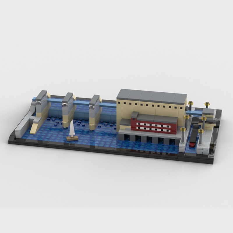 Lego Griesheim barrage