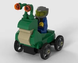 Rock Raiders Slimy Slug Soap Box Car