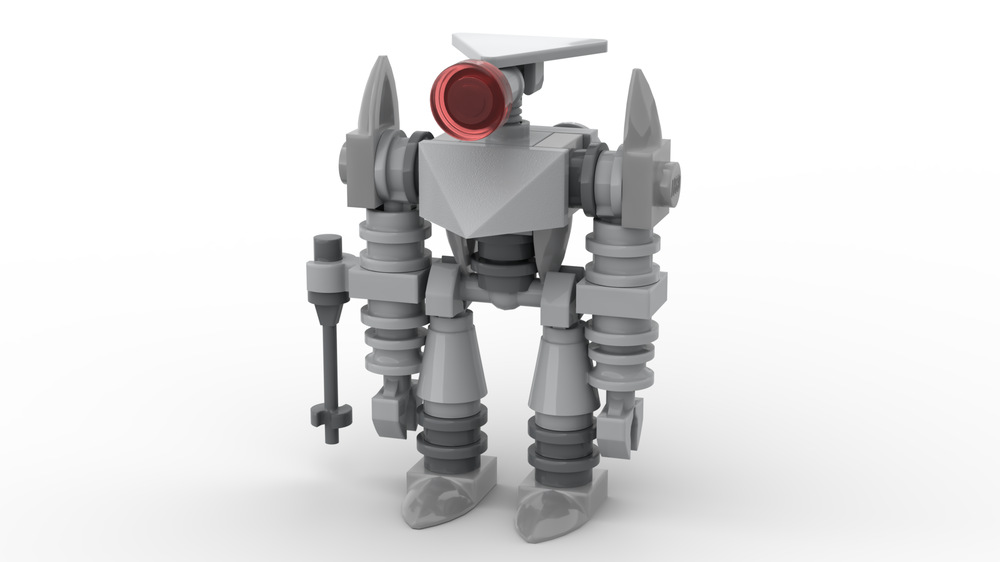 Lego AQUA Droid Minifig Scale