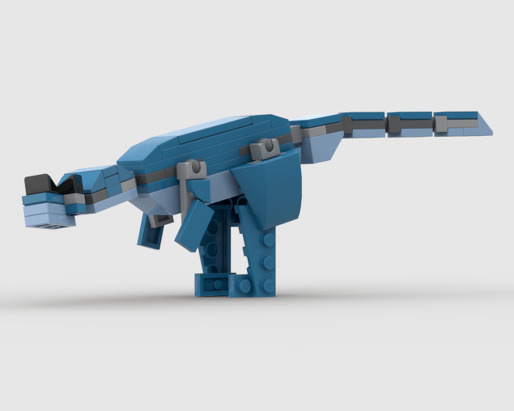 Lego Ceratosaurus Nasicornis (minifigure scaled)