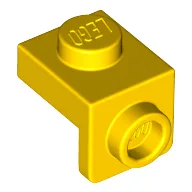 Bracket 1 x 1 - 1 x 1 / Yellow