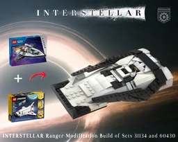 Interstellar Ranger Modification Build of Sets 31134 and 60430
