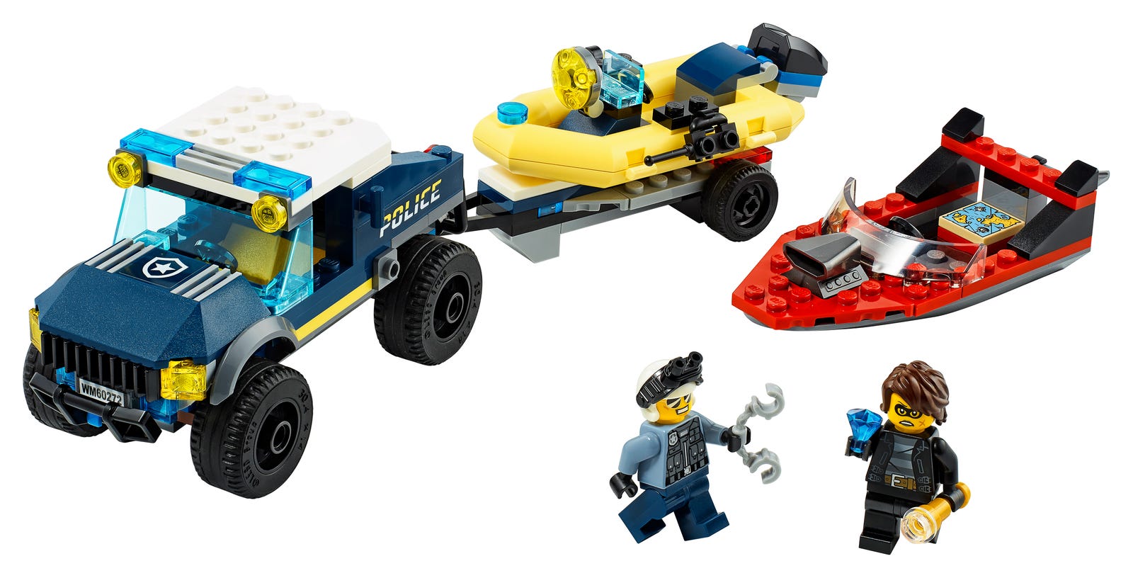 Lego Elite Police Boat Transport