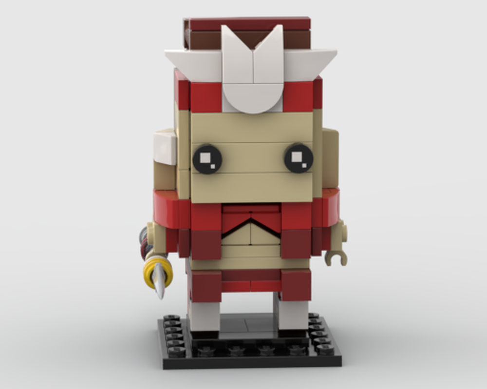 Lego Aloy - Red Carja Blazon - Horizon Forbidden West Brickheadz
