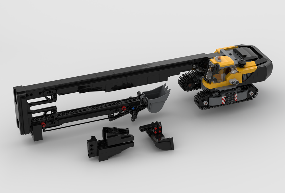 Lego Demolition Excavator