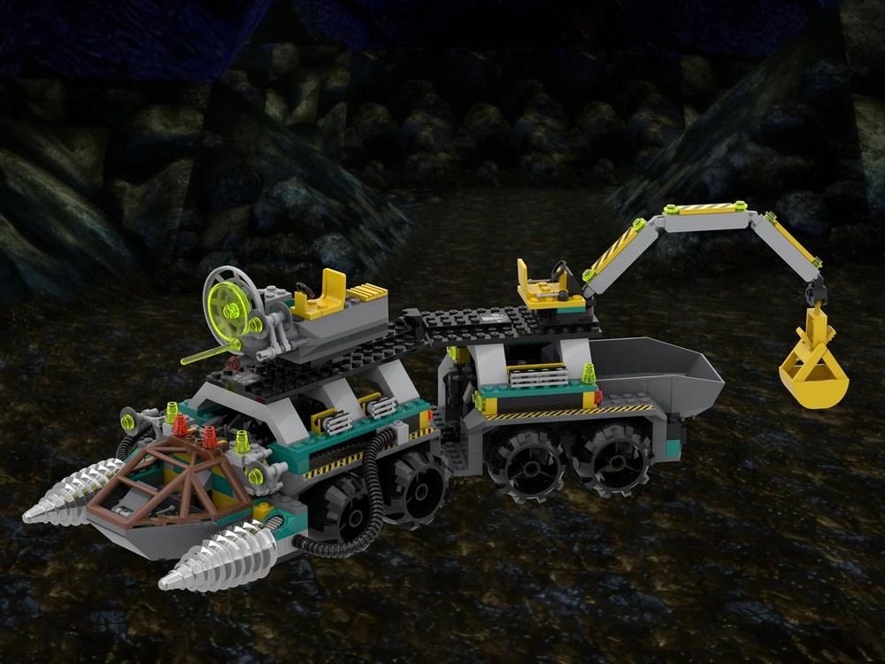 Lego Rock Raiders Chrome Cruiser Power Transporter