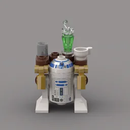 R2-D2 Jabba's Sailbarge