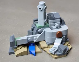 Helm's Deep - micro scale 100 pieces