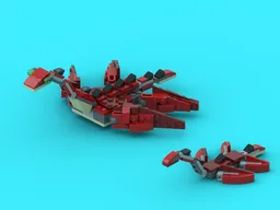 lego plesiosaurus and this baby 31032 2 to 1