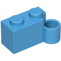 Hinge Brick 1 x 4 [Lower] / Dark Azure