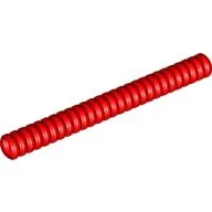 Hose, Ribbed 7mm D. 9L / 7.2cm / Red