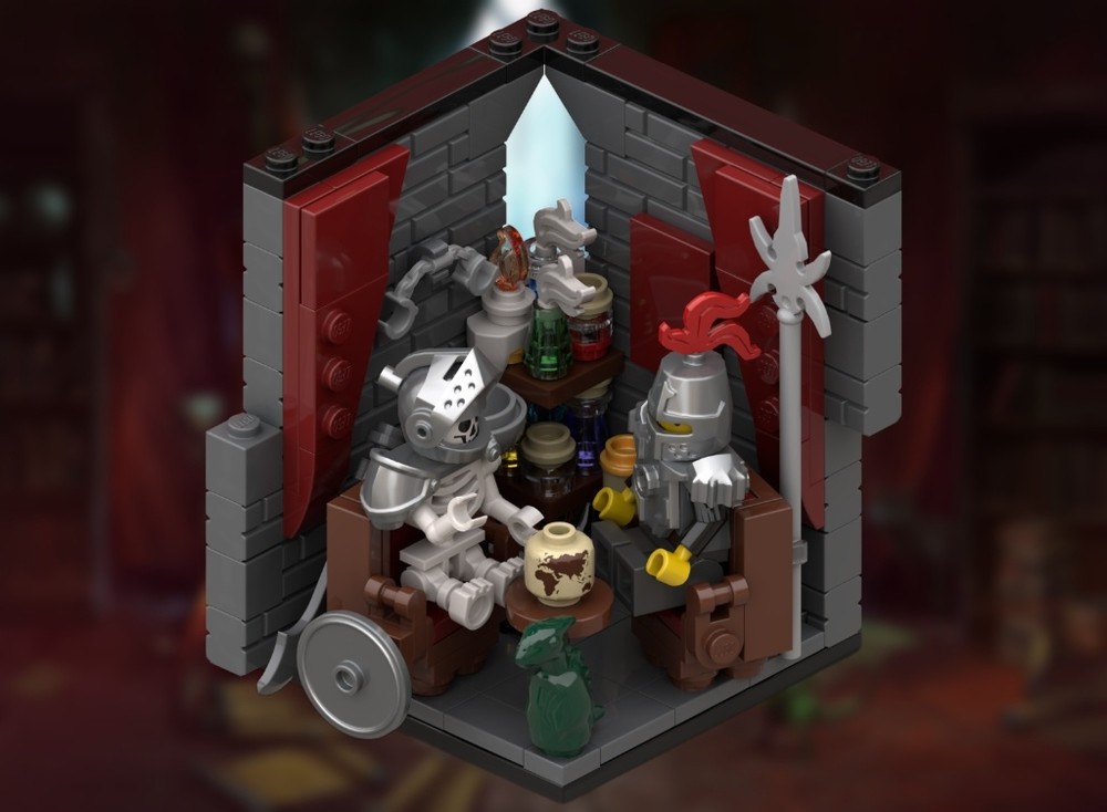 Lego Tim and Crunchy Habitat