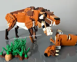 31154 Daeodon shoshonensis & Syndyoceras cooki corpse