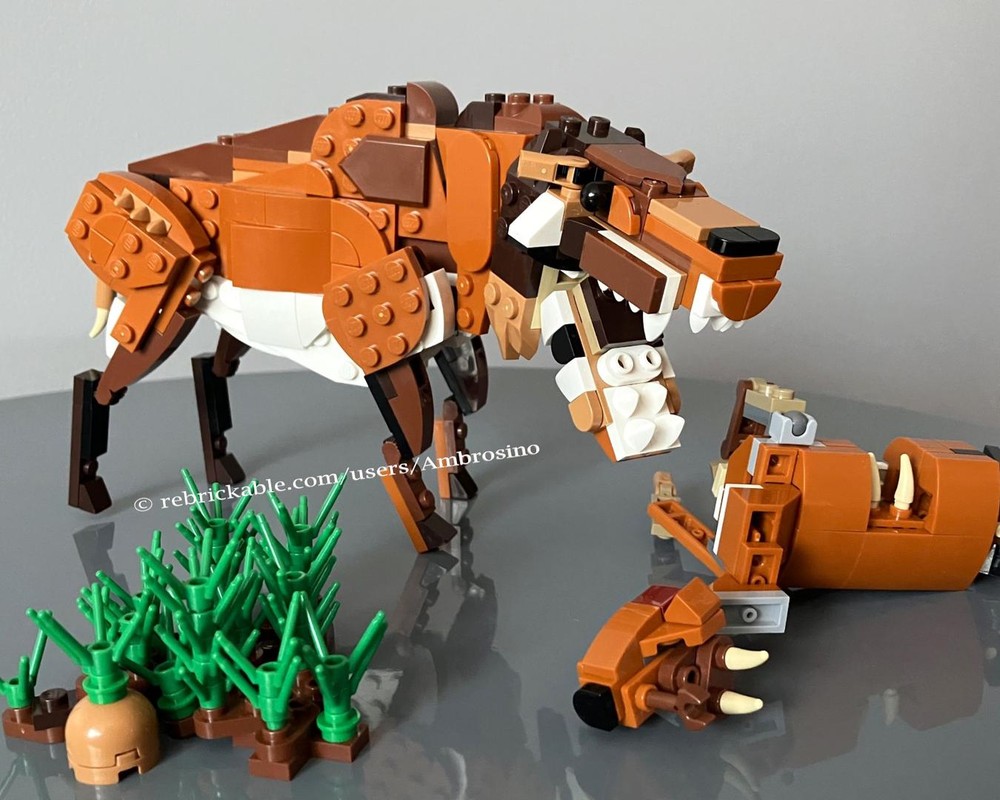 Lego 31154 Daeodon shoshonensis & Syndyoceras cooki corpse