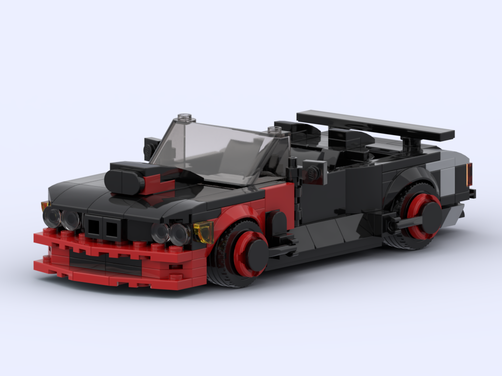 Lego 1976 BMW 633 CSi - Back to the Future part II - 8 stud wide