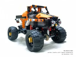 Super Mini Crawler with 2-speed transmission