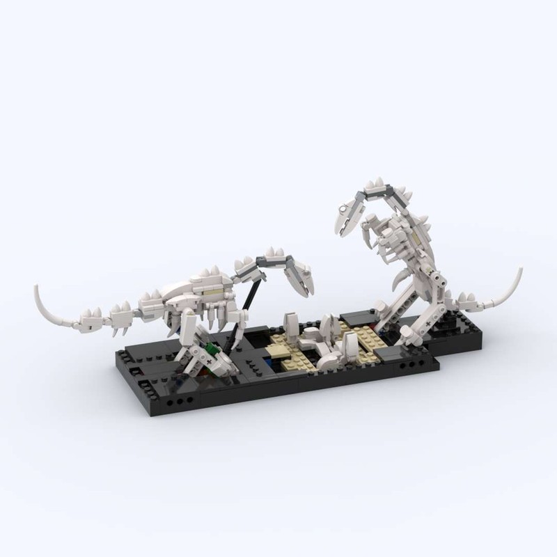 Lego Alternative Dinosaur Set - Compsognathus Family