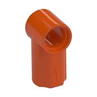 Technic Axle and Pin Connector Angled #1 / Reddish Orange